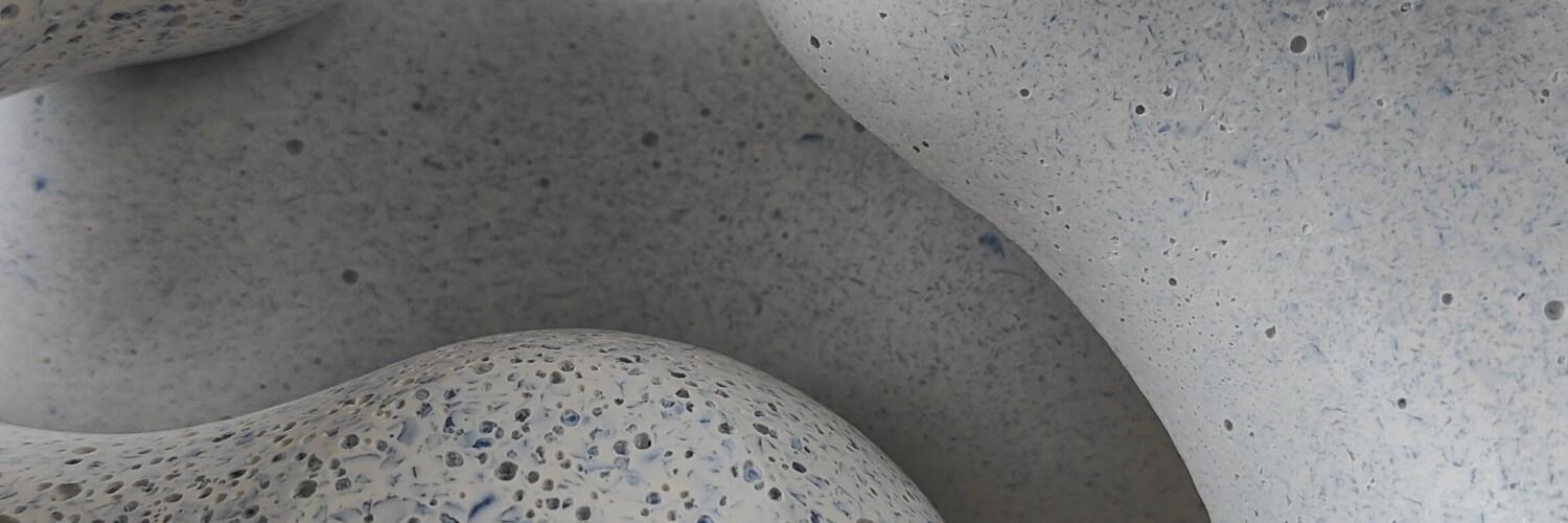 Geopolymer test pieces